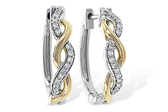 A235-18987: EARRINGS .15 TW