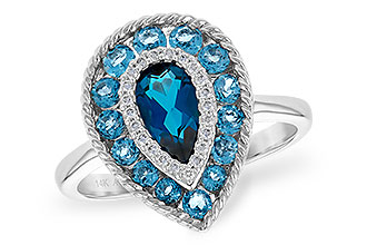 D236-13532: LDS RG 1.52 TW BLUE TOPAZ 1.60 TGW