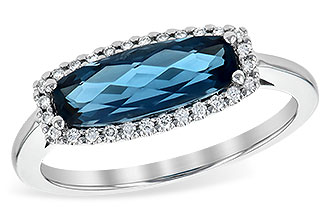 E236-14441: LDS RG 1.79 LONDON BLUE TOPAZ 1.90 TGW