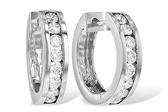 F231-58014: EARRINGS 1 CT TW