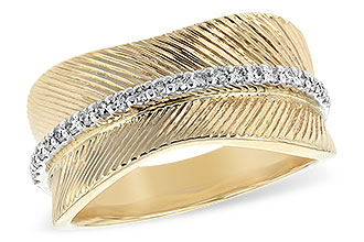 F235-18932: LDS WED RG .22 TW (Y/G & W/G)