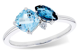 F319-75314: LDS RG 1.49 TW BLUE TOPAZ 1.52 TGW