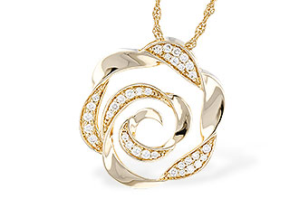 F319-76214: NECKLACE .20 TW