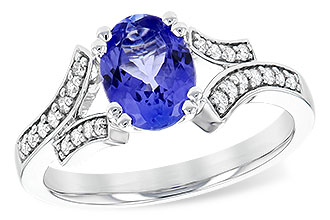 G236-16268: LDS RG 1.15 TANZANITE 1.30 TGW