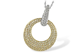 K235-21713: NECK 1.64 YELLOW DIAS 1.90 TW