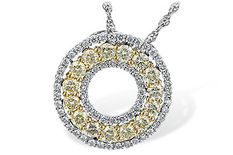 L235-20759: NECK 1.08 YELLOW DIAS 1.55 TW