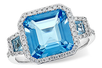 M236-17140: LDS RG 4.40 TW BLUE TOPAZ 4.60 TGW